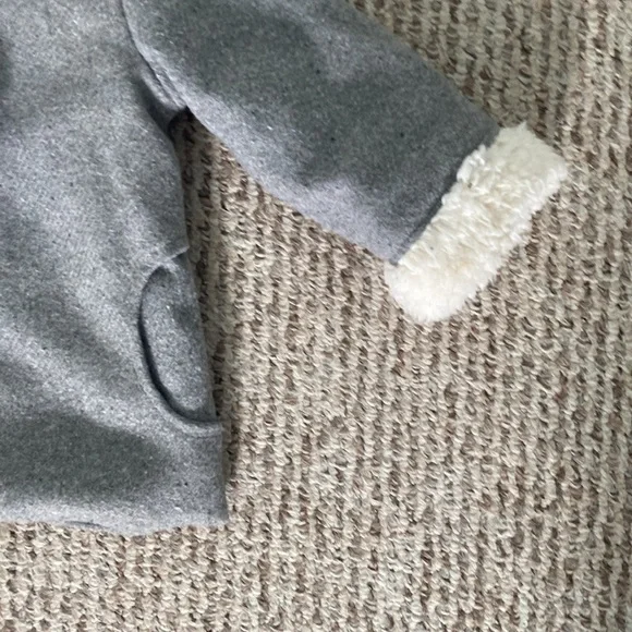 NWT Jessica Simpson Heather Gray Girls Infant Jacket 18M - Picture 3 of 11